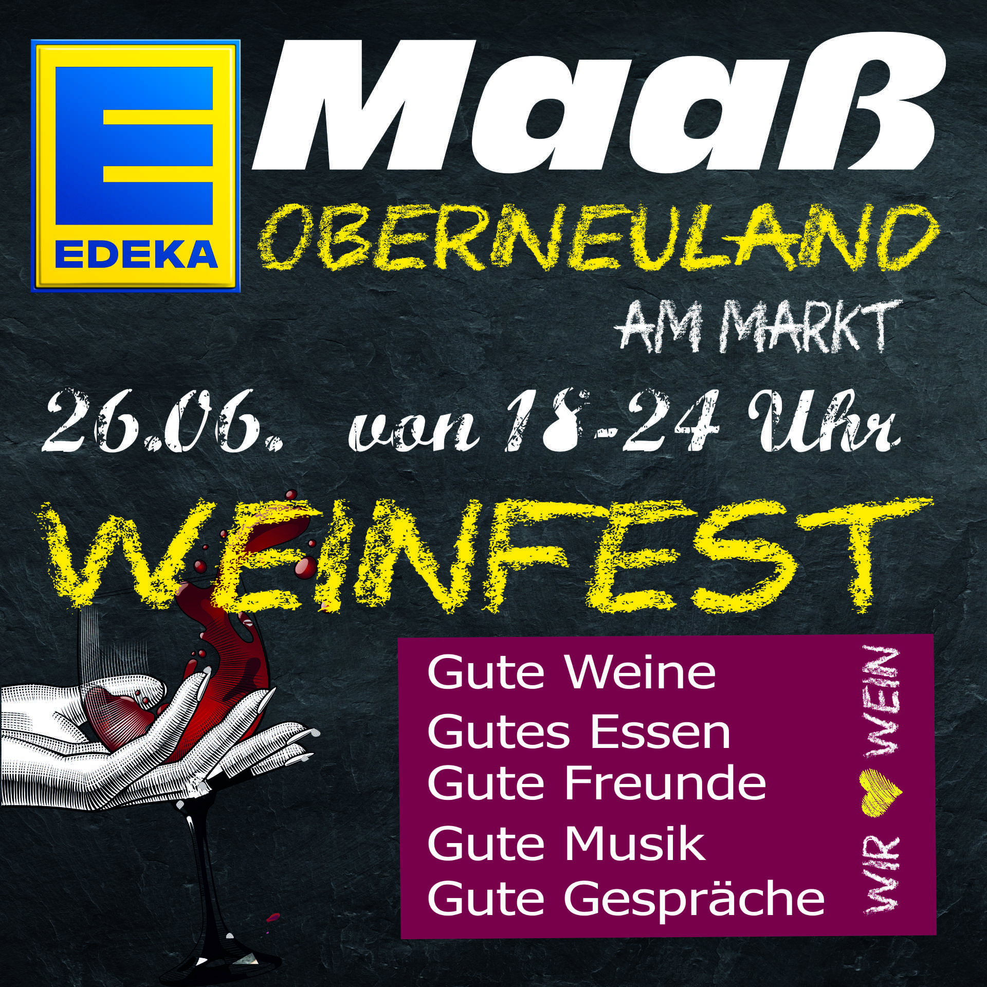 EDEKA Maaß Oberneuland Weinfest 2026