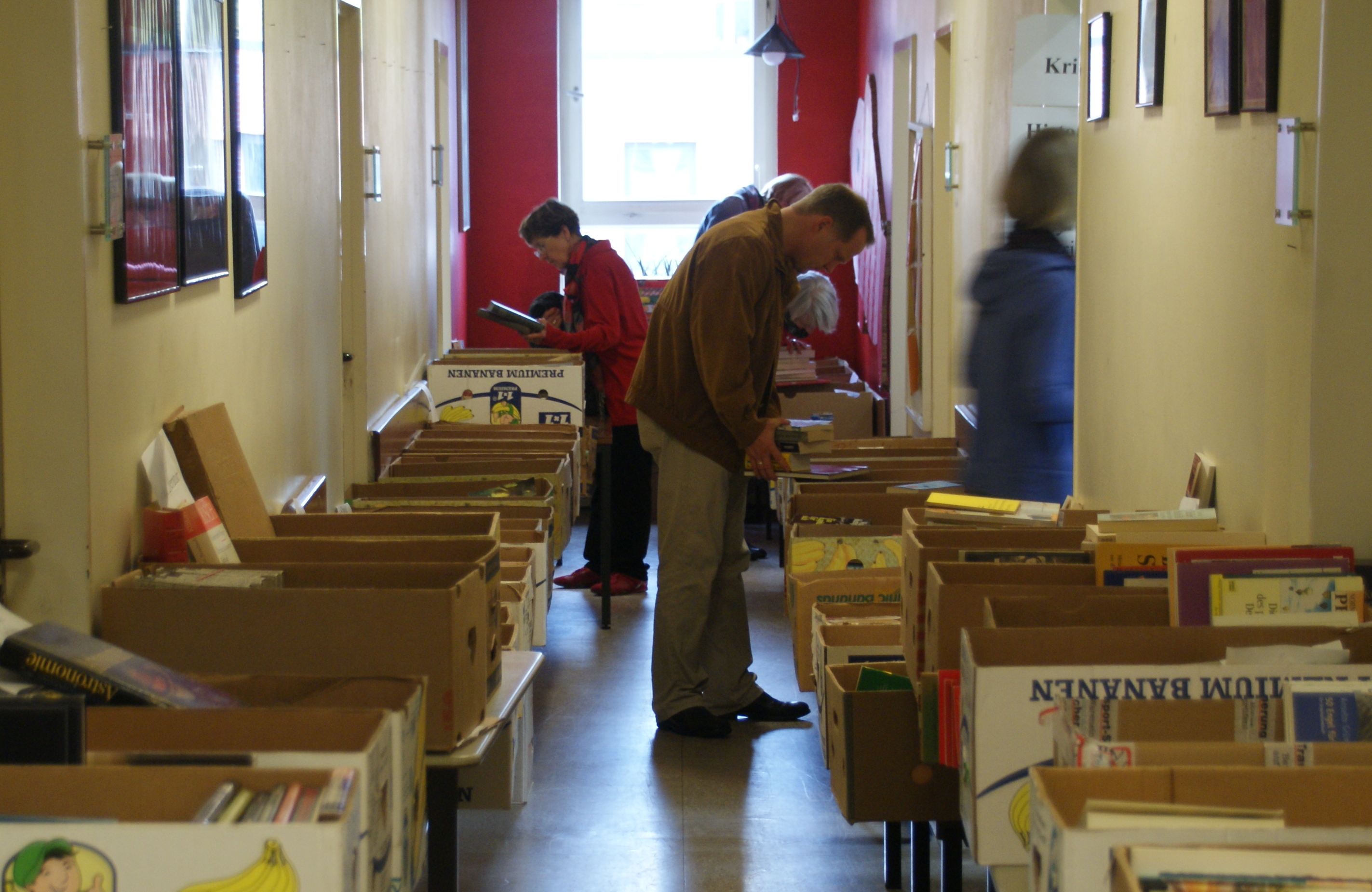 AK „Kulturraum“: Bücherflohmarkt