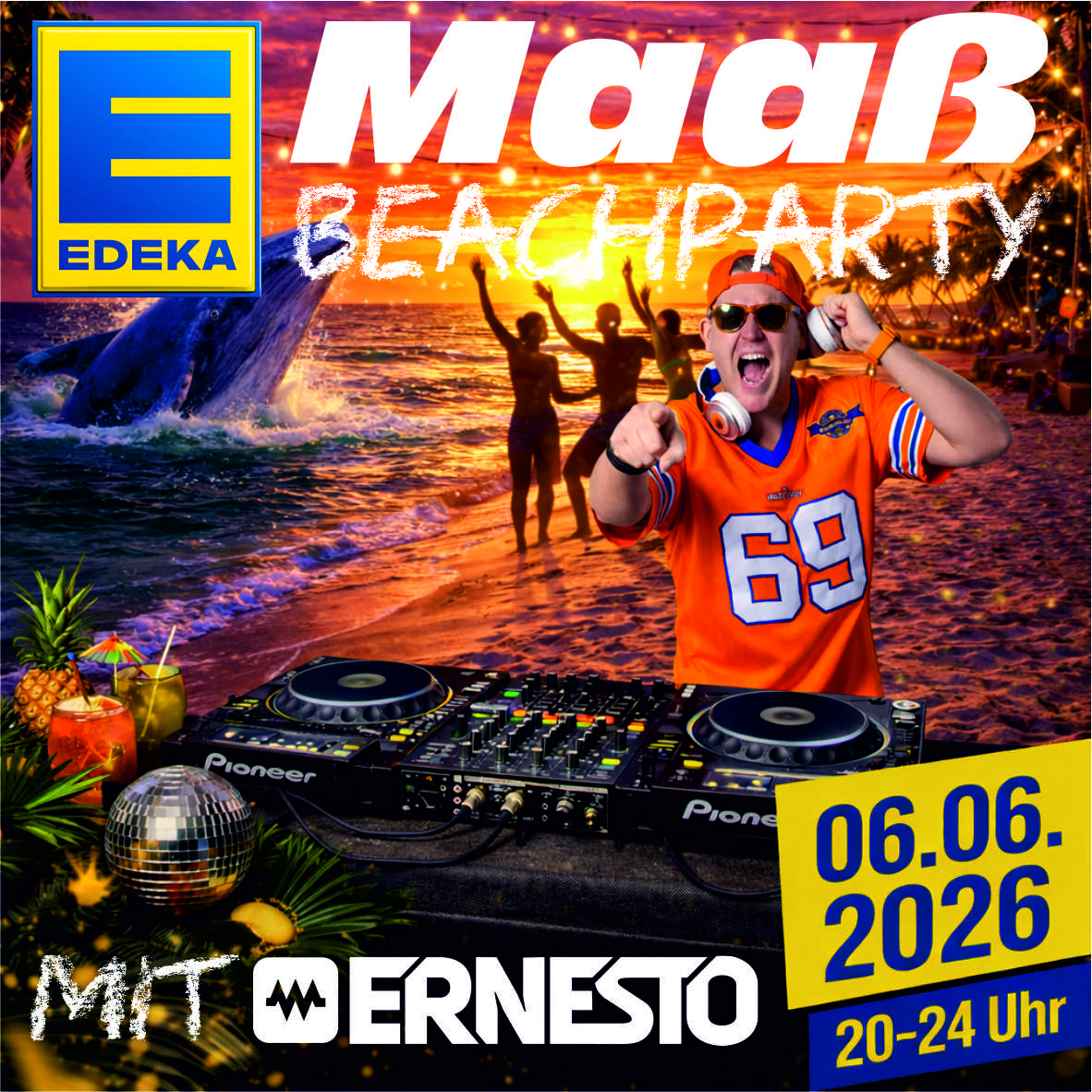 EDEKA Maaß Beachparty