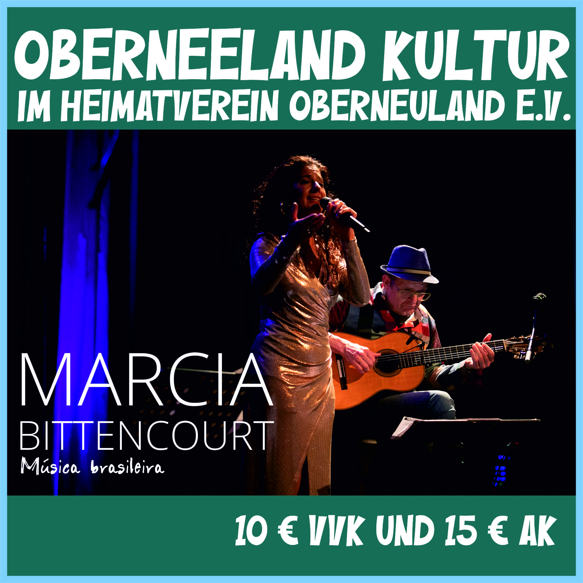 Oberneeland Kultur mit dem MARCIA BITTENCOURT DUO