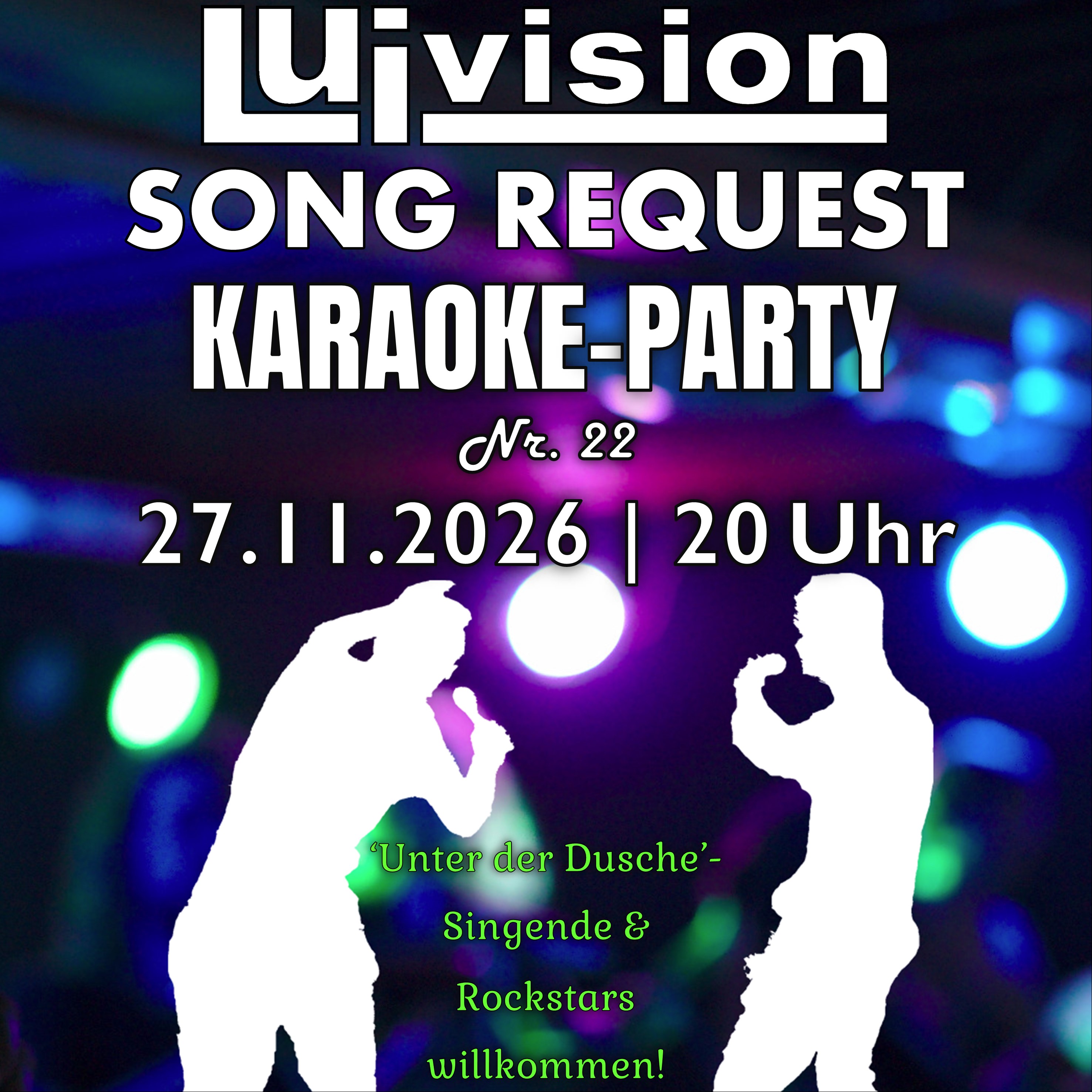 Karaoke Party im Lui: Luivision Song Request Vol. 22