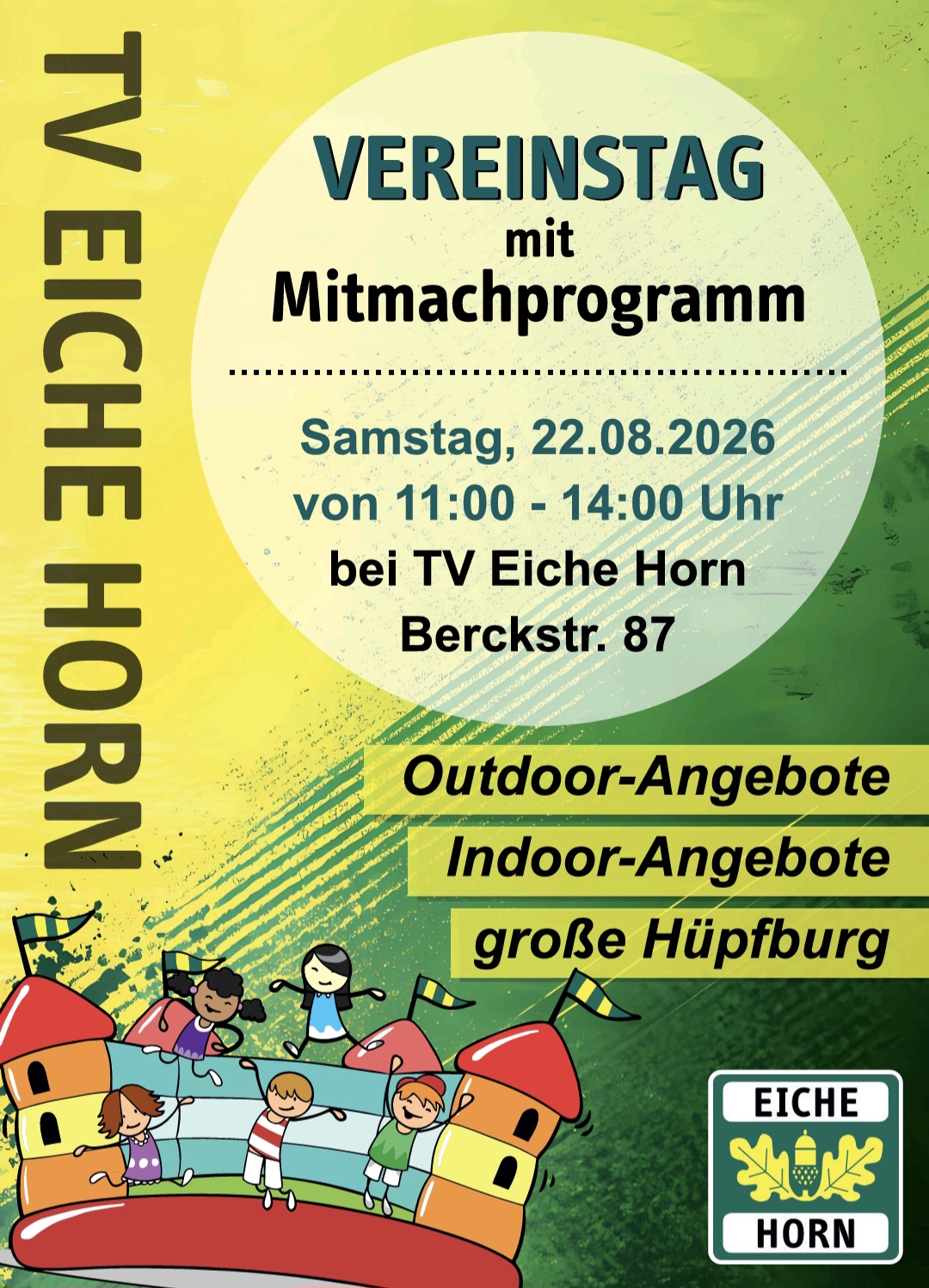 Vereinstag mit Mitmachprogramm