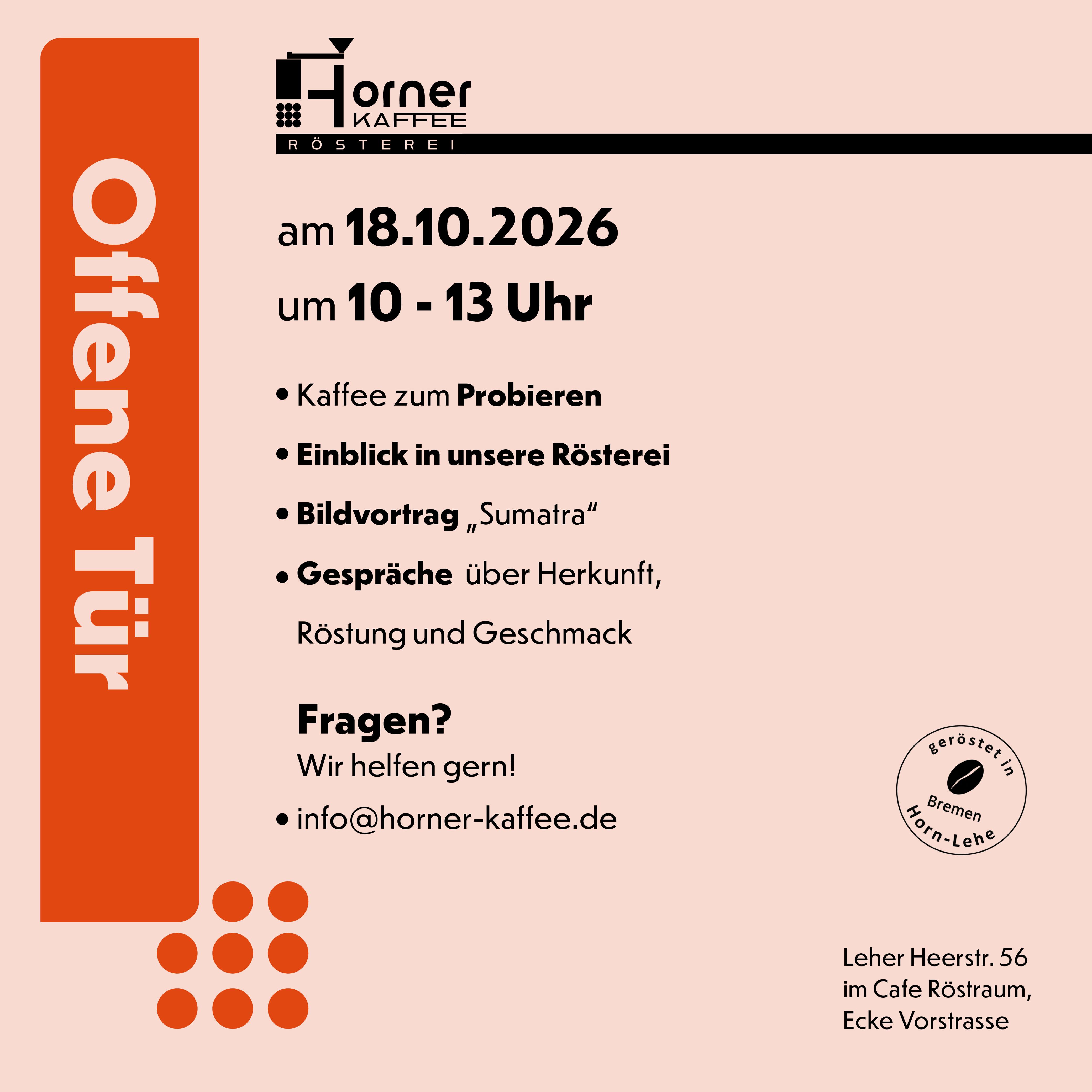 Offene Tür